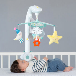 Taf Toys Baby Crib Mobile with Music and Lights - Musical Crib Toy with  Non-Repeating Classical Melodies, Stimulates Baby's Senses and Emotional